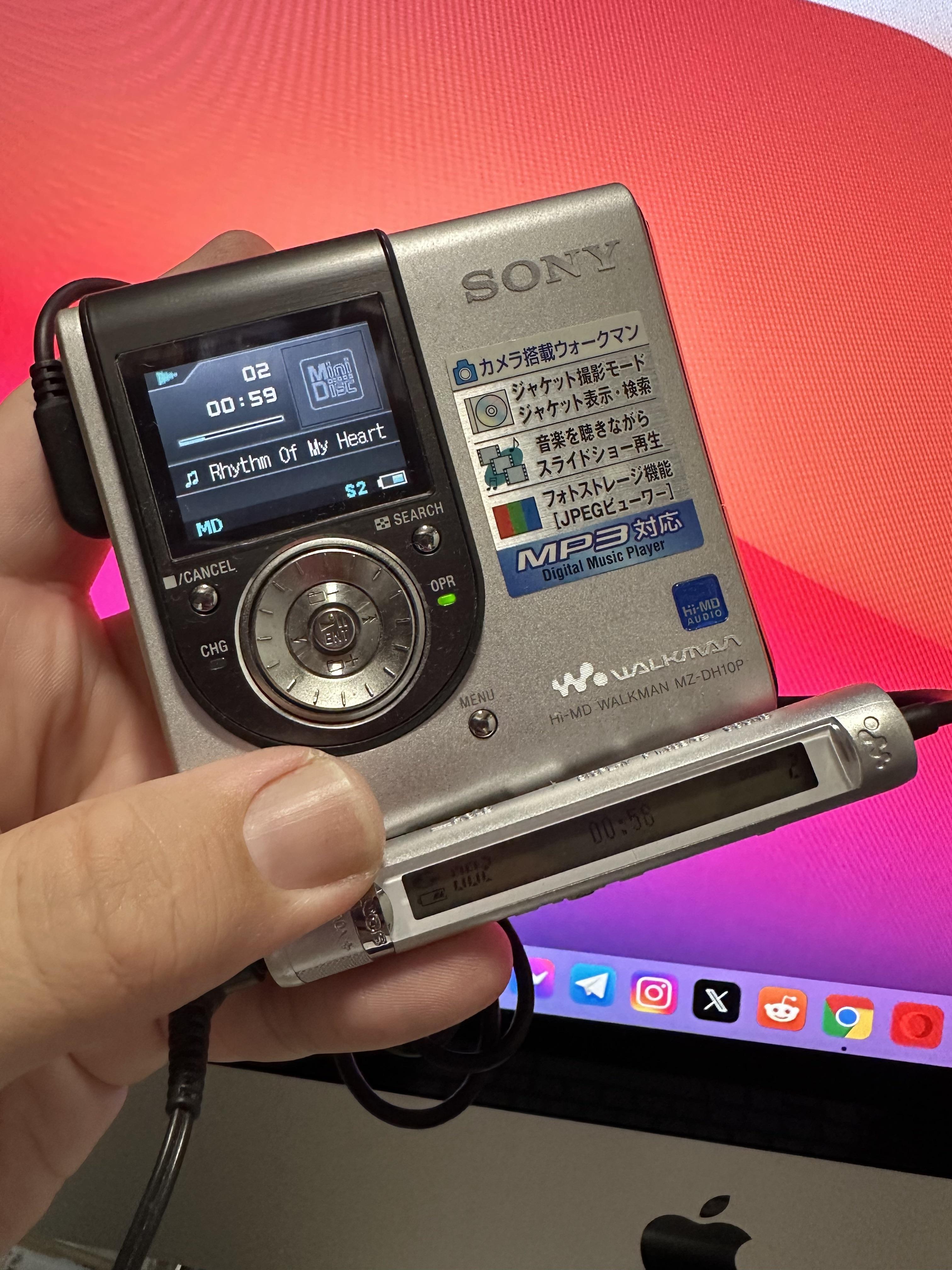 Saturday + MZ-DH10P : r/minidisc