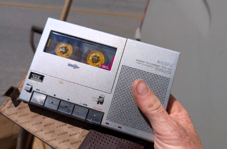 Sony TCM 280 found in an estate sale giveaway pile. But it doesn't