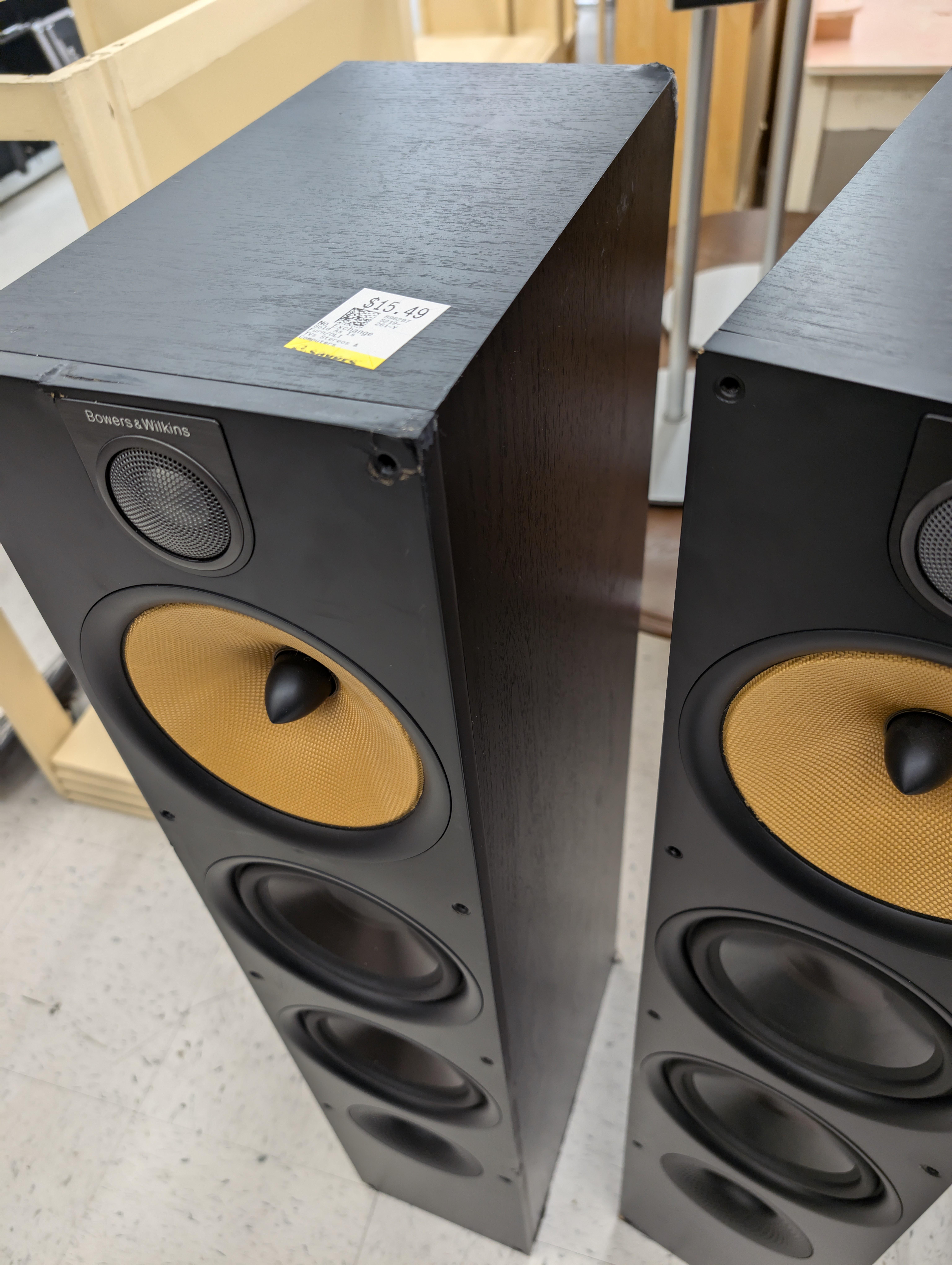 Found B&W 683 S2 for $30/Pair at Savers : r/BudgetAudiophile