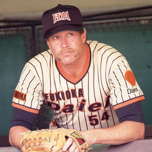1990年、福岡ダイエーホークスに在籍していた頃のゴース・ゴッサージ