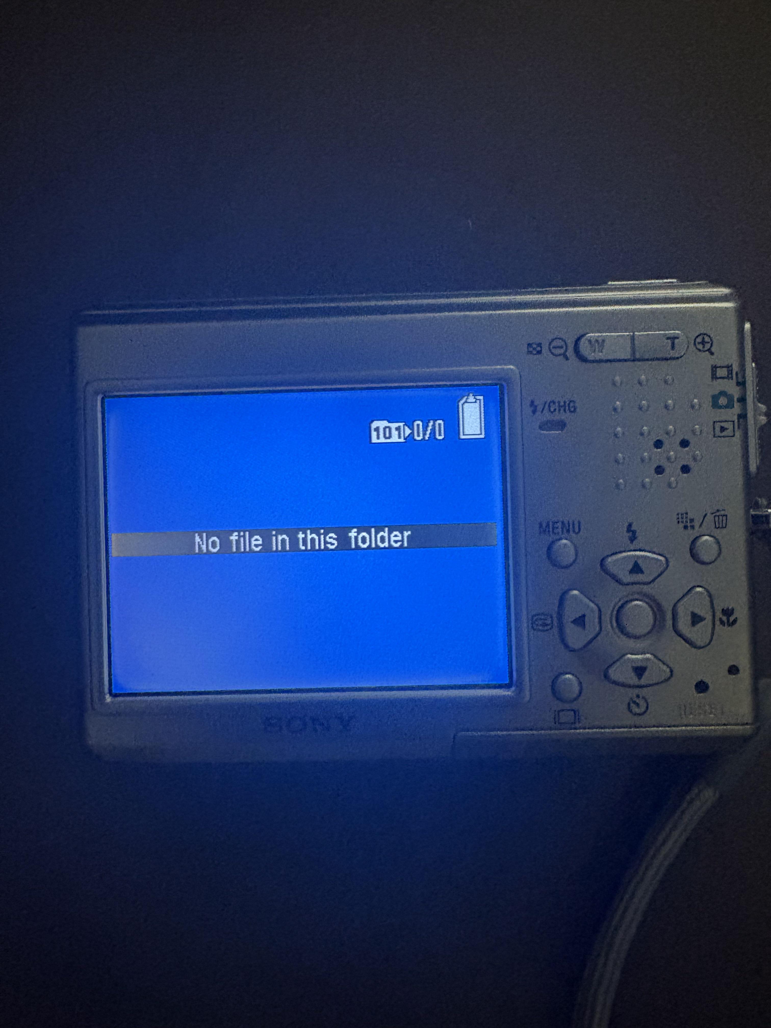 Sony cybershot dsc t1) pictures suddenly disappear : r