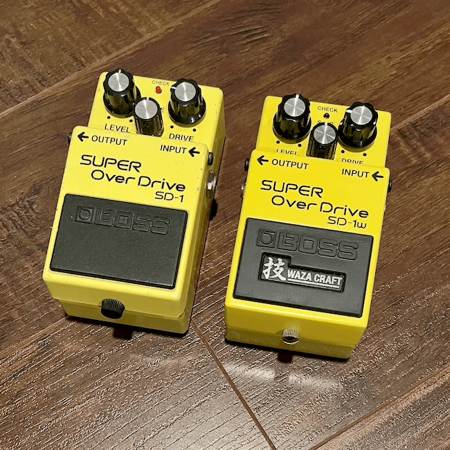 NPD: Boss SD-1w (vs. vintage 1986 MIJ Boss SD-1) : r/guitarpedals