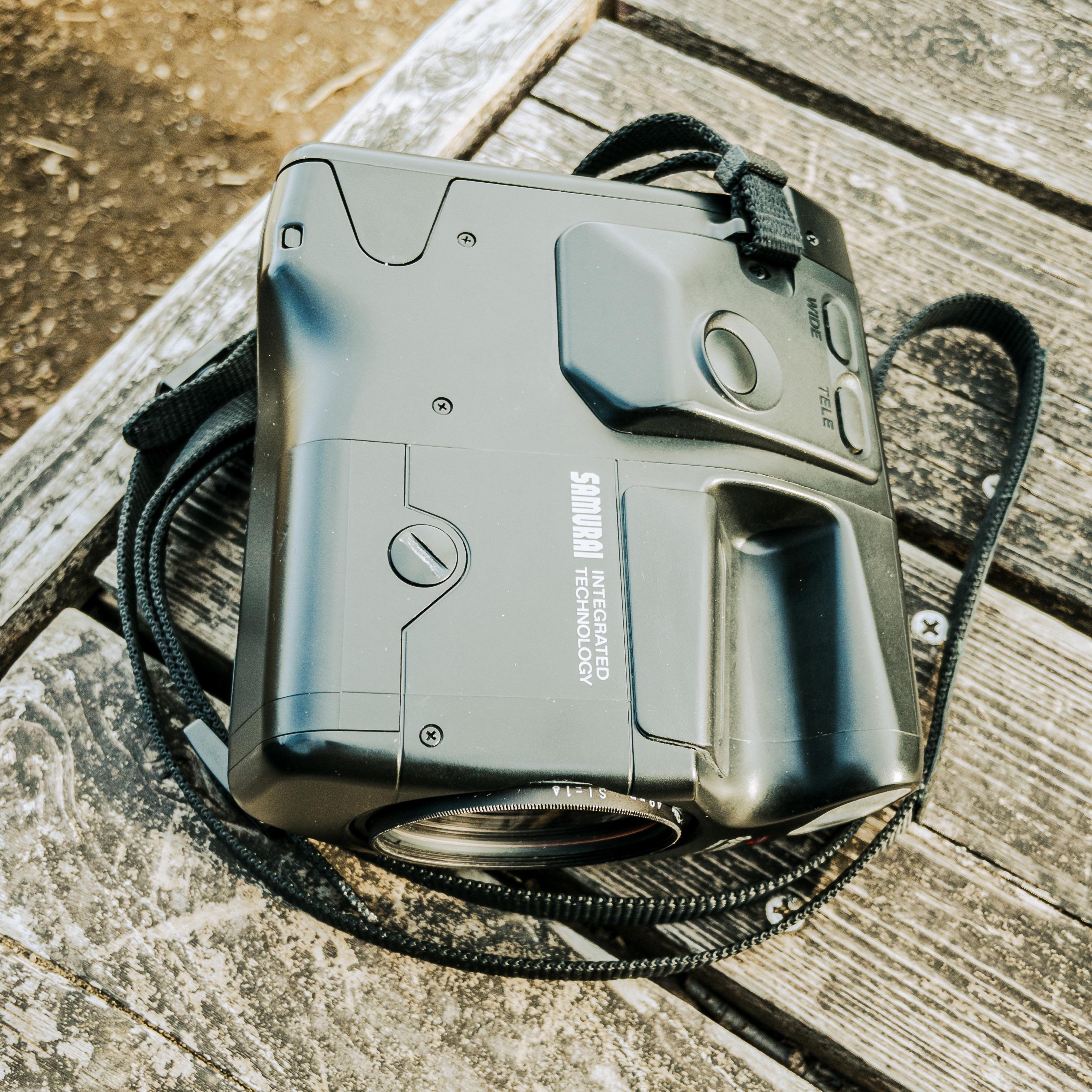 The Kyocera Samurai X3.0 is now the weirdest camera I own. Strange