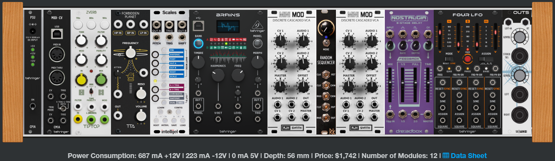 Should I just swap the effects for Space FX? also, Behringer needs