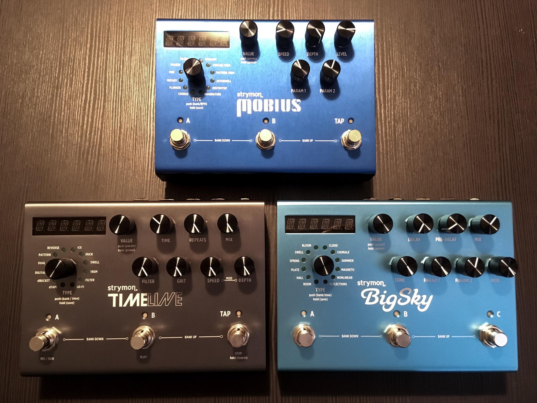 I finally caught them all ! (quick thoughts of all the Strymon