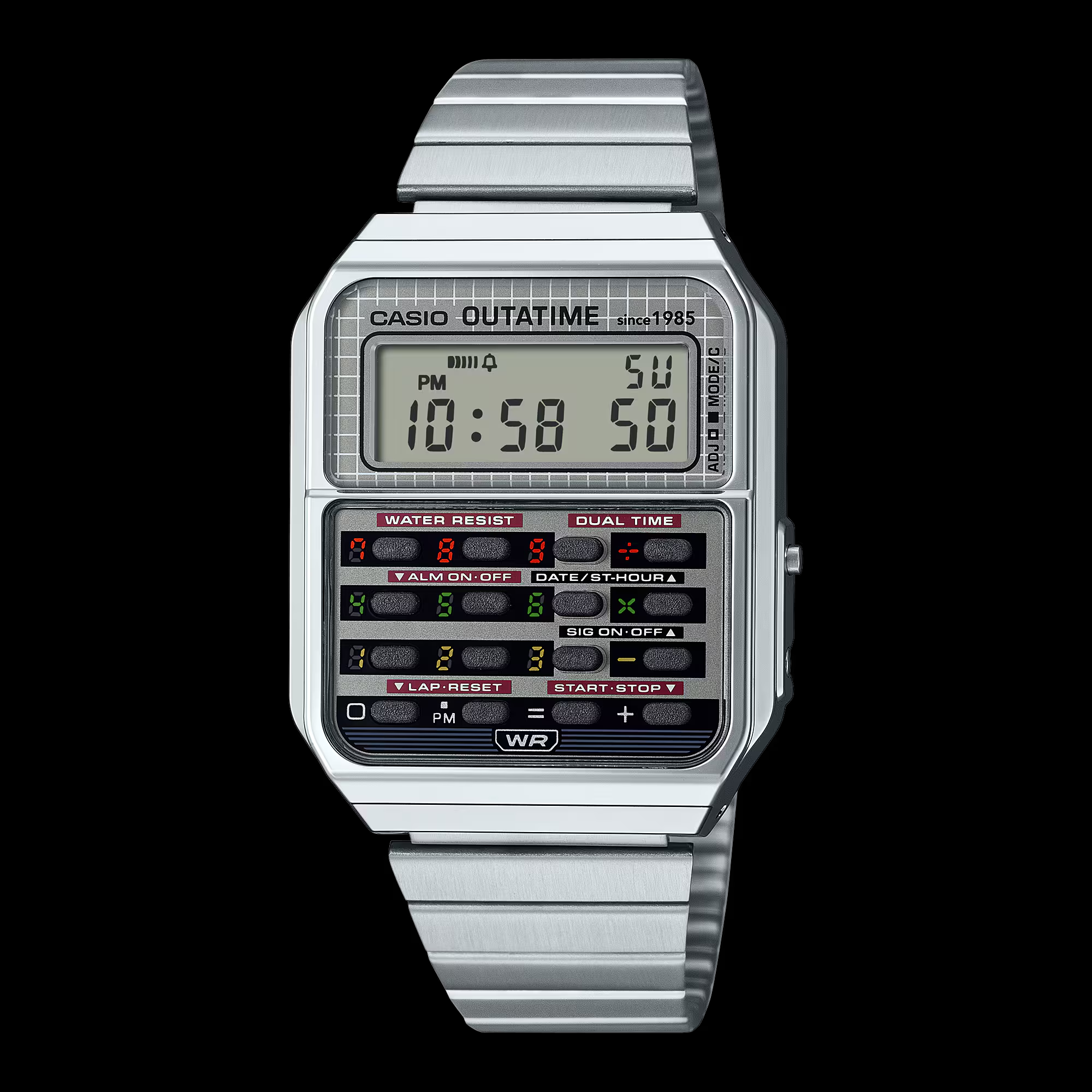 Casio CA-500WEBF-1A] Casio Back to the Future : r/Watches