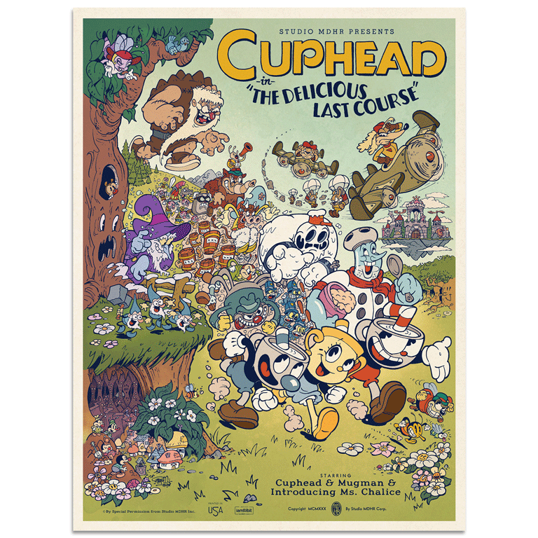 アート・デザイン・音楽 The Art of Cuphead Signature Edition The