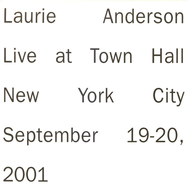 Live in New York - Album by Laurie Anderson | Spotify