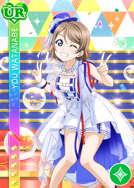School Idol Tomodachi - Cards Album: #3552 Watanabe You UR