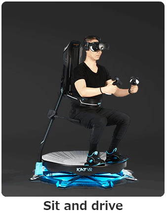 katwalk VR移動デバイス　トレッドミル c