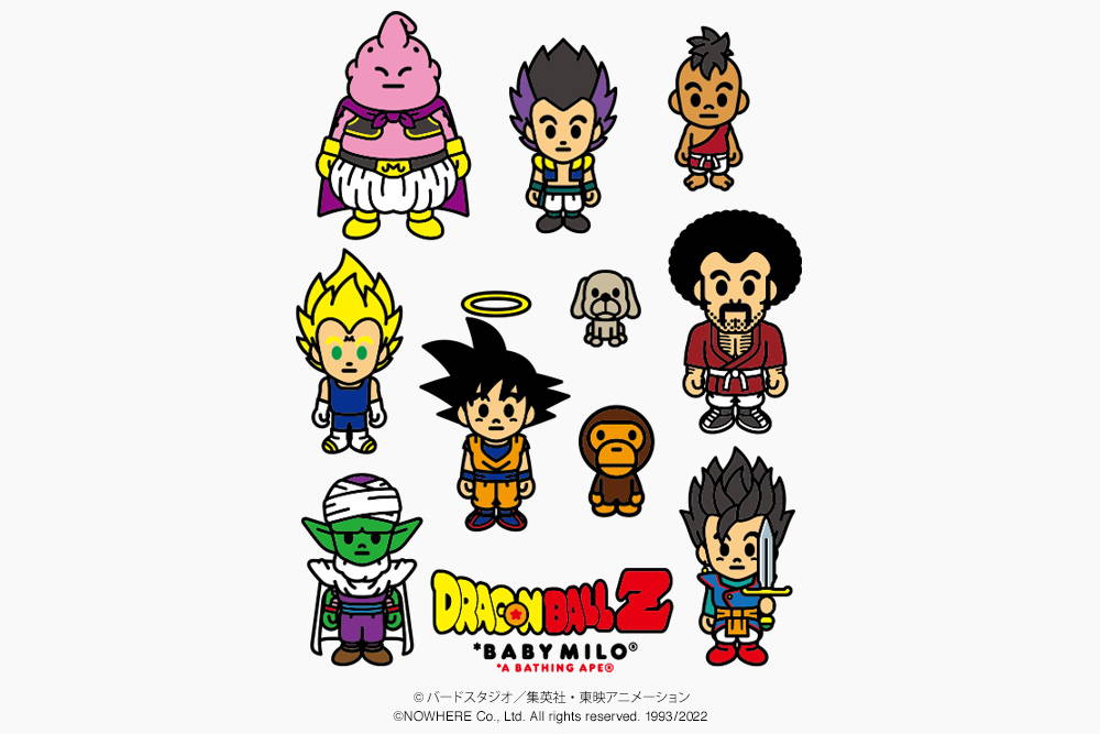 A BATHING APE® × DRAGON BALL Z 〜魔人ブウ編〜 | bape.com