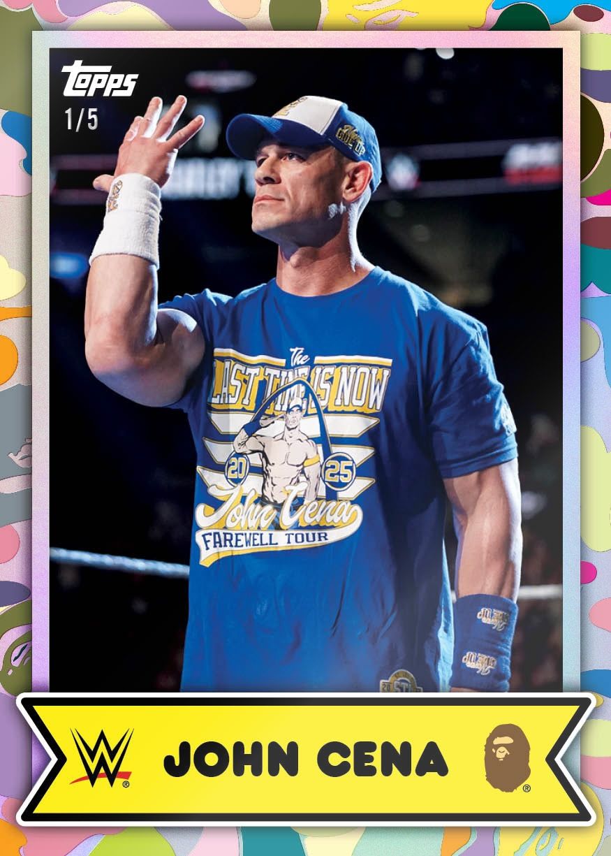 BAPE®︎ x WWE x Toppsコレクション | bape.com