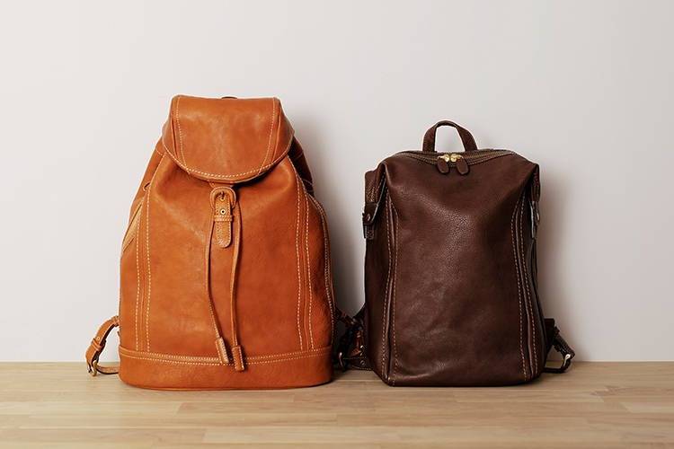 オイルヌメ革」で楽しむ、2つのバックパック。 – 土屋鞄製造所