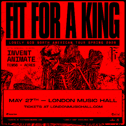 Tickets for Fit For A King - Lonely God North America Tour
