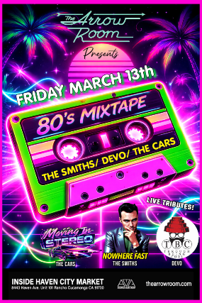 The Smiths / Morrissey, Cars, Devo Tributes