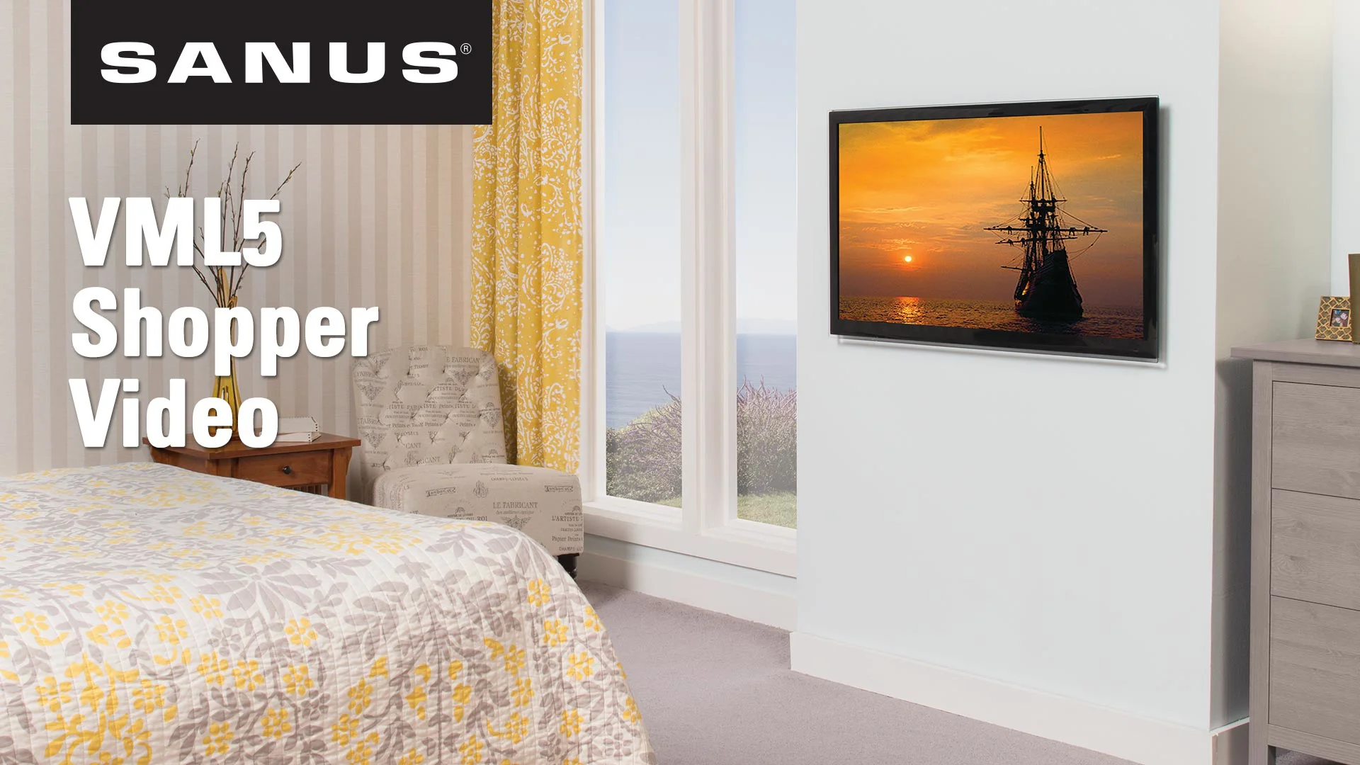 SANUS VML5 | Fixed-Position Wall Mounts | TV Mounts and Stands