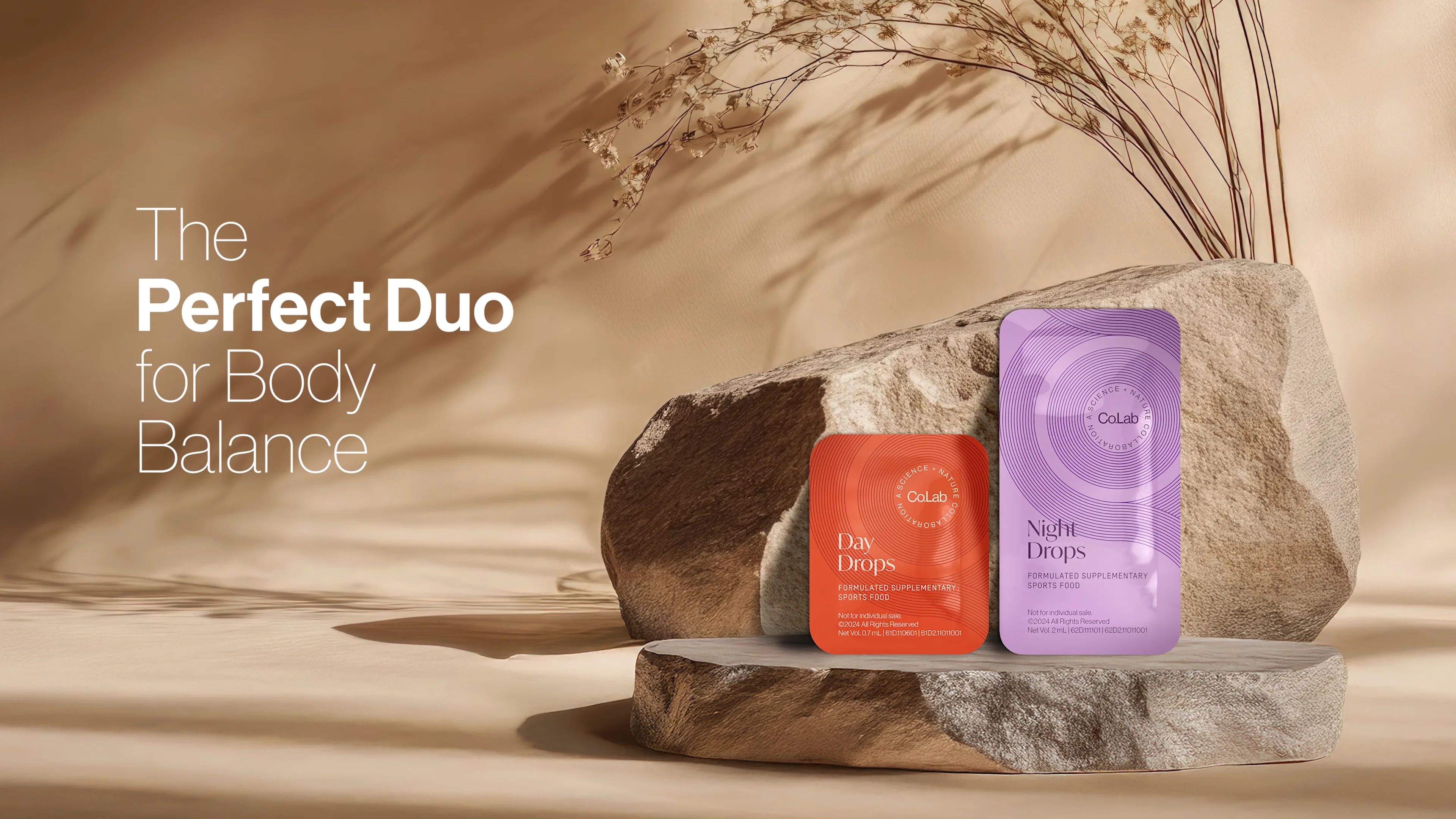 Co.Lab Snaps (Day & Night drops) - Partner.Co. All natural