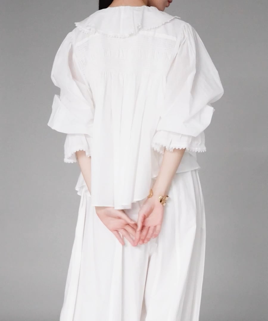 ラッフルレースブラウス | [公式]カレンソロジー（Curensology）通販