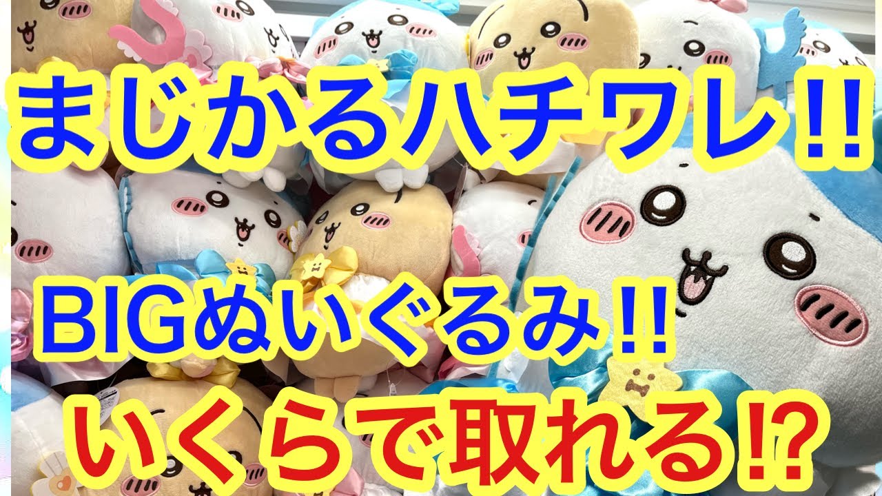 Chiikawa] Magical Chiikawa BIG Plush Toy Prize!! Hachiware