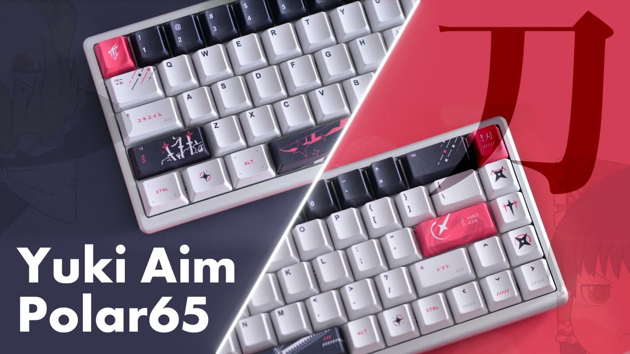 Yuki Aim】タイピング音よし！かっこかわいいラピッドトリガー