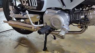 田中商会直営店】クロスカブ110(CC110)用 バレルマフラー : 田中商会