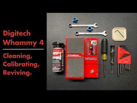 Digitech Whammy 4 • Cleaning, Calibrating, Reviving - YouTube