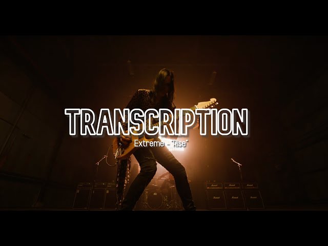 Transcription/TAB】Rise - Extreme Nuno Bettencourt Part - YouTube