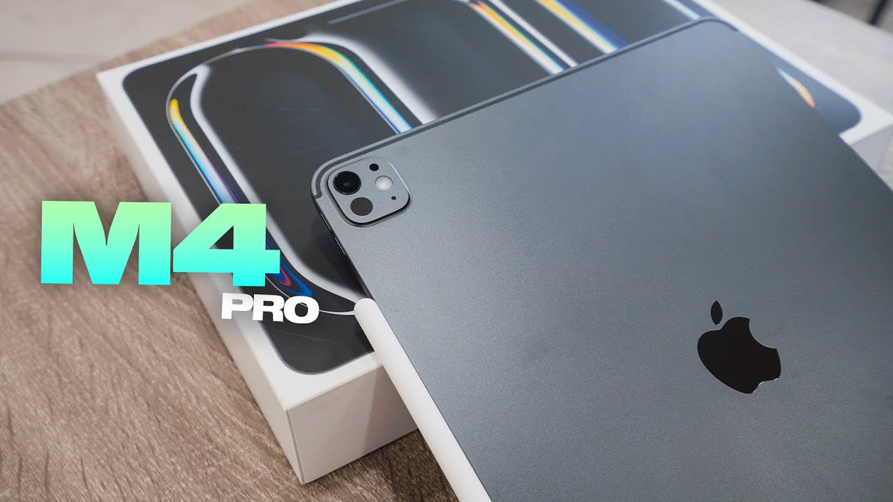 M4 iPad Pro 13” Space Black UNBOXING! (Nano-Textured Glass