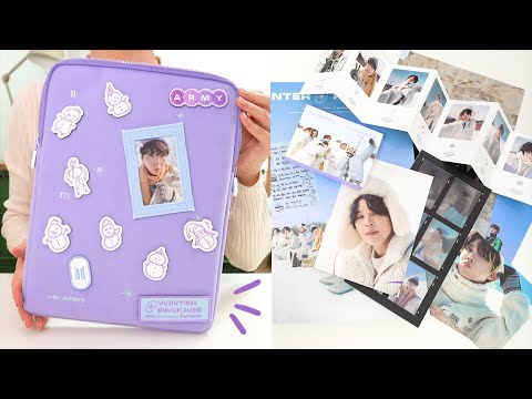 Unboxing BTS Winter Package 2021 💜 - YouTube