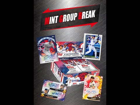 3「2025 TOPPS SERIES 1 MLB WORLD TOUR TOKYO SERIES DISPLAY BOX 1