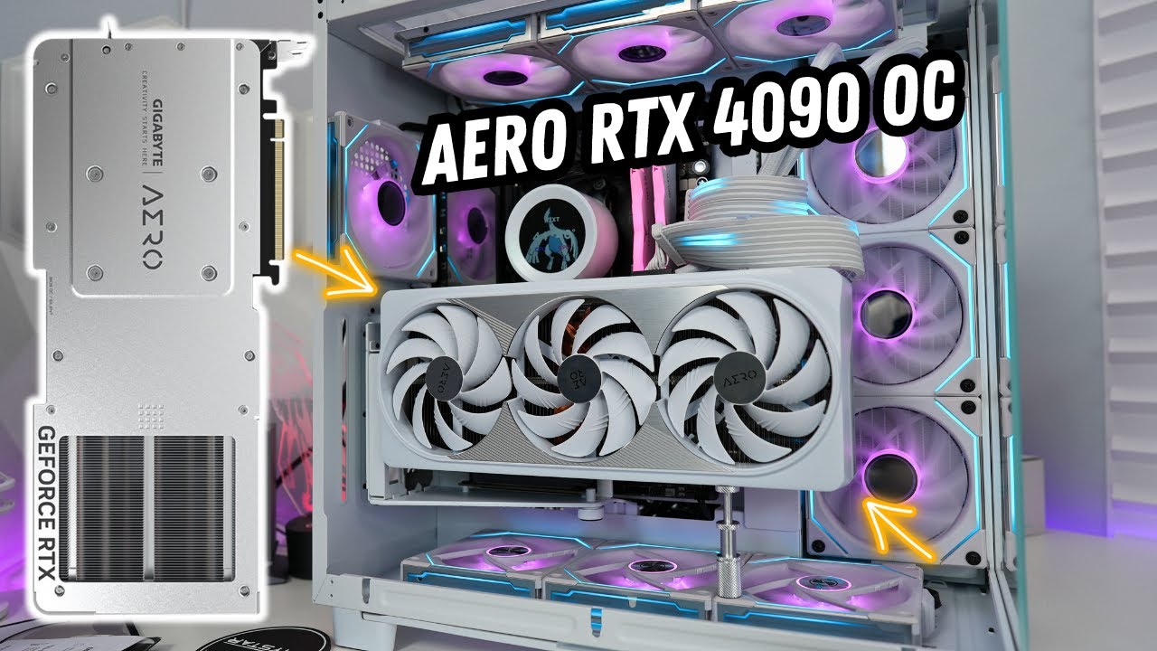 Gigabyte AERO GeForce RTX 4090 White OC Edition Unboxing