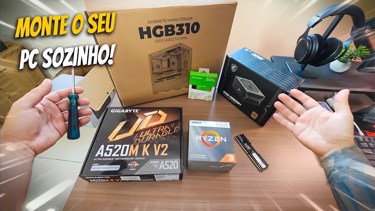 HOW TO ASSEMBLE A CHEAP GAMING PC FROM SCRATCH TO FORMATTING