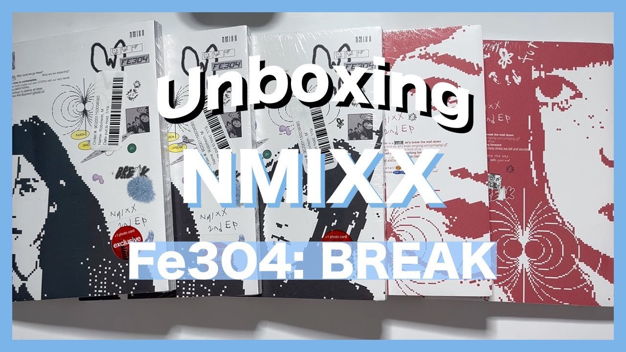 UNBOXING NMIXX (엔믹스) - Fe3O4: BREAK (Part 1) [Target Exclusive