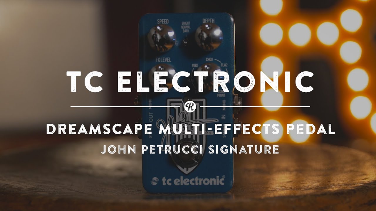 TC Electronic Dreamscape Multi-Effects Pedal John Petrucci