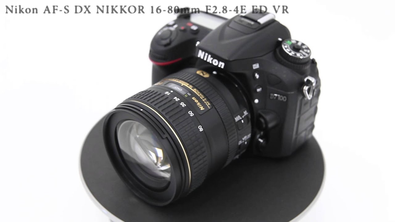 Nikon AF-S DX NIKKOR 16-80mm F2.8-4E ED VR 開封の儀 - YouTube