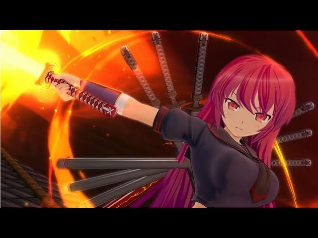 閃乱カグラ Burst Re:Newal】閃光と共に輝く紅蓮（焔視点） - YouTube