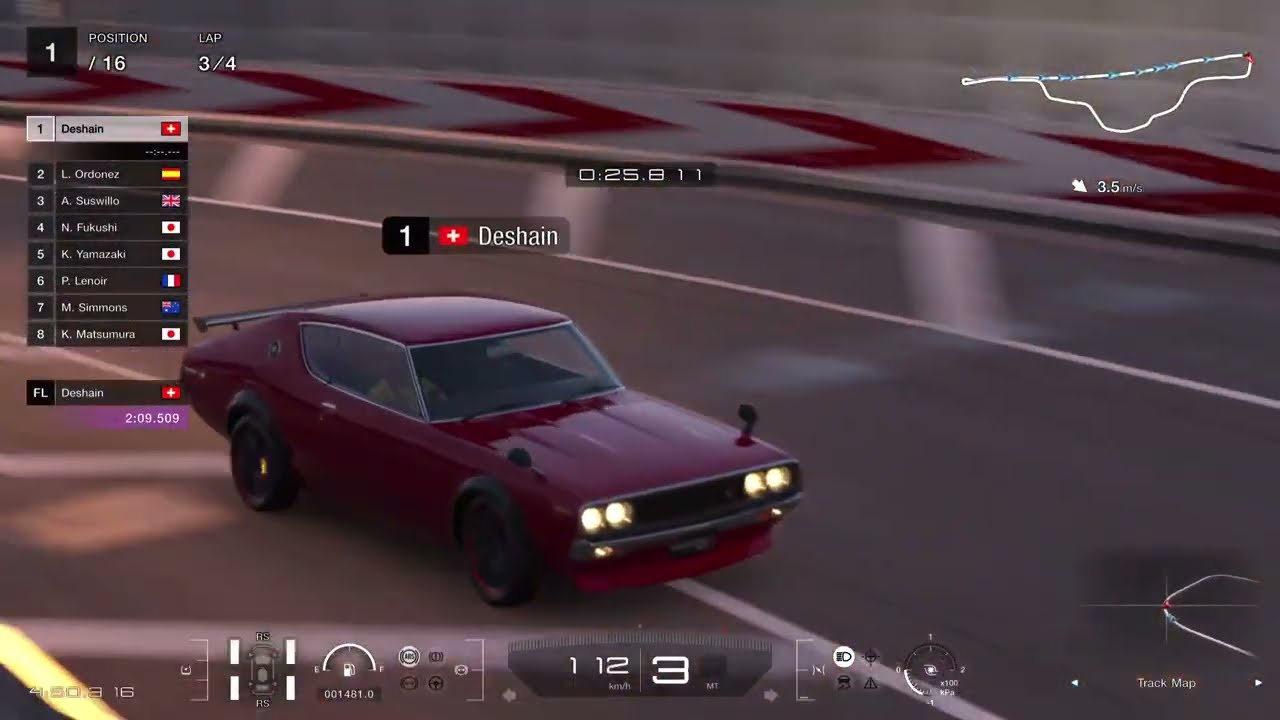 Nissan GT-R Cup, Tokyo Expressway East Clockwise / Skyline 2000GT