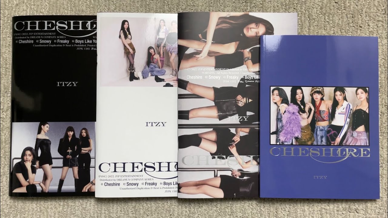 ♡Unboxing ITZY 있지 6th Mini Album Cheshire 체셔 (A, B, C