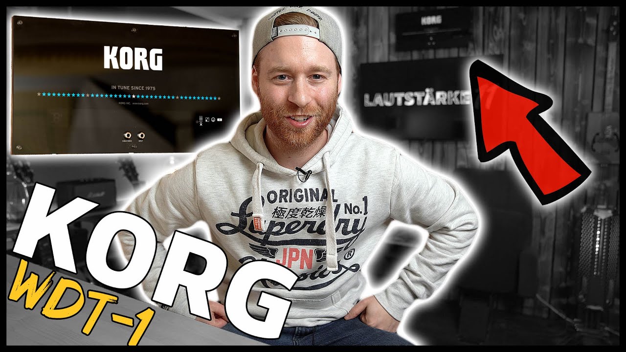 コルグのチューナー【KORG WDT-1 】を久しぶりに使ってみた【AJILOG