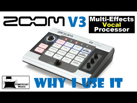 ZOOM V3 Multi-Effects Vocal Processor: Why I Use It - YouTube