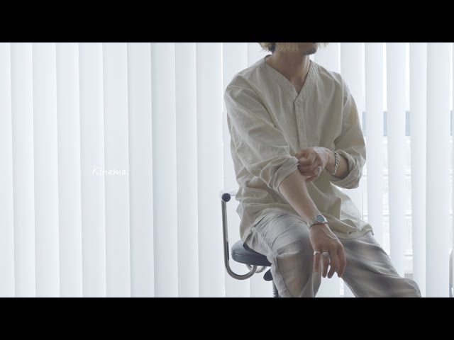 kinema】ピグメント染めのスリーピングシャツと夏用の被り物。 - YouTube