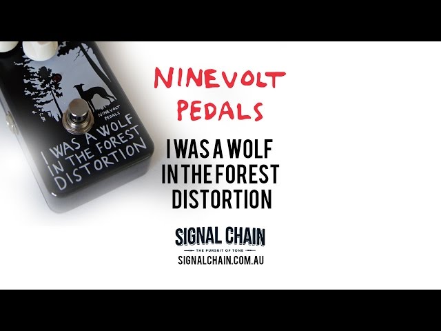 Ninevolt Pedals: I WAS A WOLF IN THE FOREST DISTORTION - YouTube