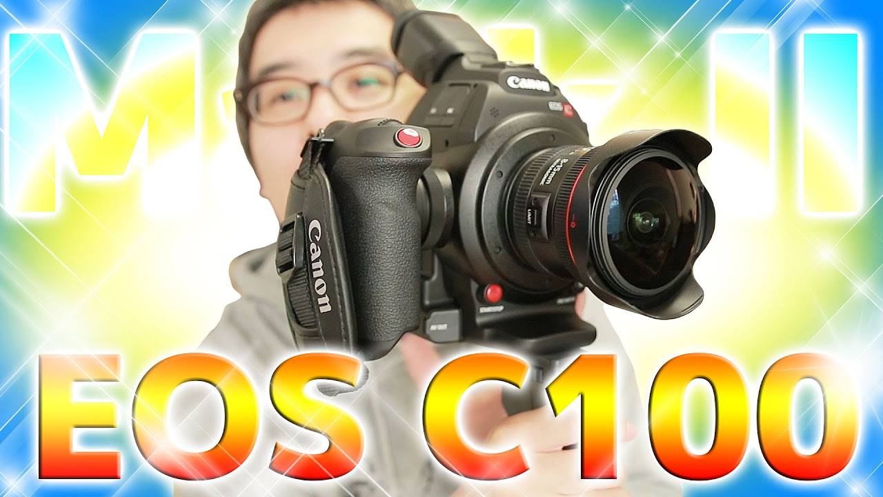 55万のカメラで自撮りしてみた！Canon EOS C100 Mark IIがやってきた