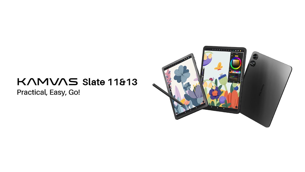 Huion Kamvas Slate 11 Android Standalone Drawing Tablet for Kids