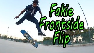 Funniest Trick Tip Ever Made! Fakie FS Flip - YouTube