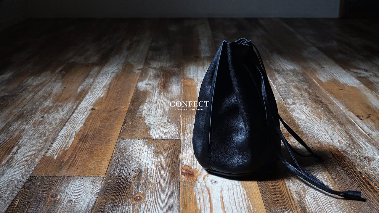 バレンシアレザー巾着バッグ｜nest Robe / CONFECT ONLINE SHOP