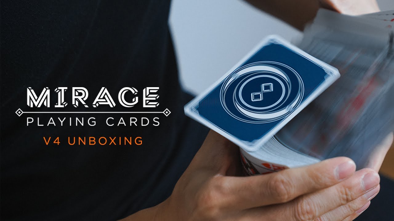 Mirage Playing Cards V4 | Midnight Blue Edition - YouTube