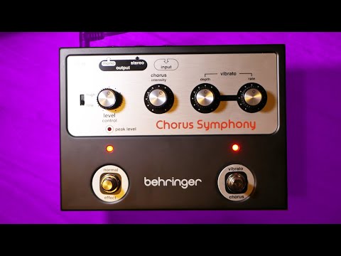 The TRUTH behind the Behringer Chorus Symphony - YouTube