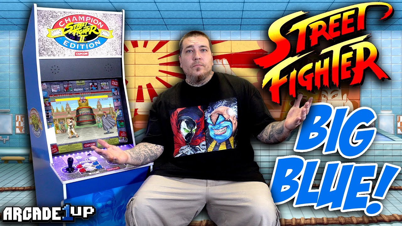 Street Fighter BIG BLUE Arcade1up REVIEW! - YouTube