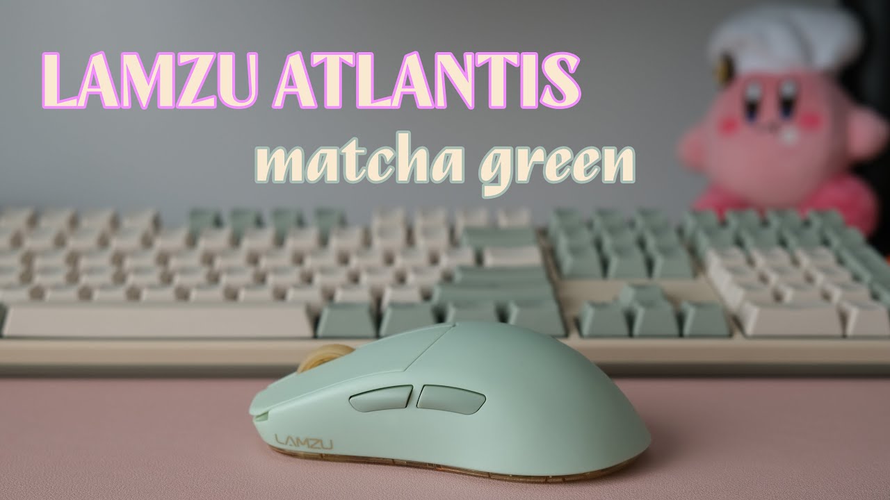 Unboxing LAMZU Atlantis OG gaming mouse in Matcha green 🍵 - YouTube